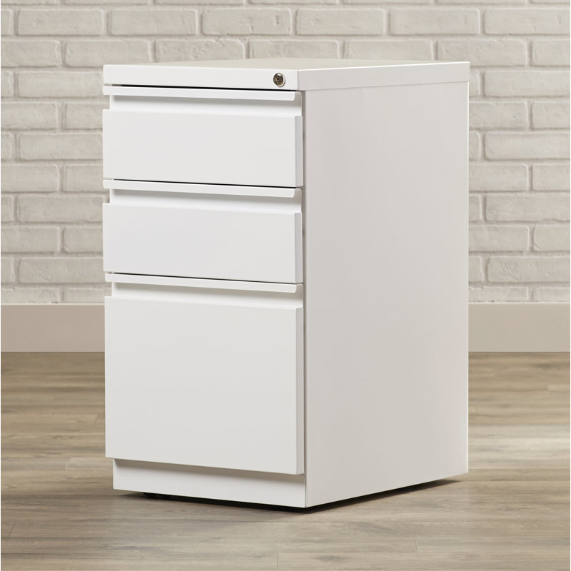 Mckamey 3 Drawer Mobile Pedestal File & Reviews AllModern